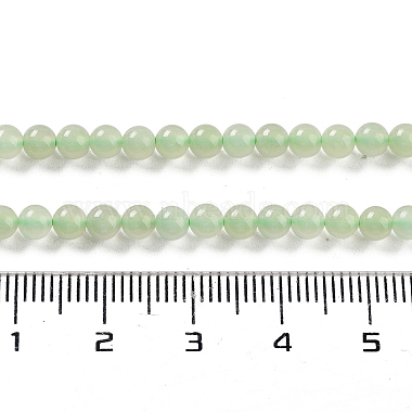 Natural Nephrite Jade/Hetian Jade Beads Strands(G-NH0005-030A)-5