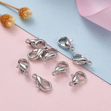 Zinc Alloy Lobster Claw Clasps(E103)-5