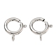 Brass Spring Ring Clasps(KK-CBA1AE8-05G-P)-1