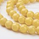 Natural Mashan Jade Round Beads Strands(X-G-D263-6mm-XS07)-2