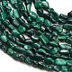malachite naturelles brins de perles(G-D108-A06-03)-3