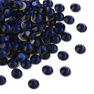 Preciosa&reg Crystal Hotfix Flatback Stones, Czech Crystal, Round(438 11 612 Chaton Rose VIVA 12 &reg), 30280 Dark Indigo, SS12(3.3~3.5mm)(Y-PRC-HSS12-30280)