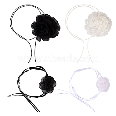 Black Polyester Necklaces