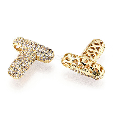 Brass Micro Pave Cubic Zirconia Pendants(KK-N254-06G-T)-2