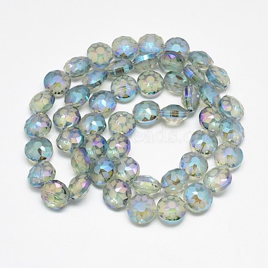 Electroplate Glass Beads Strands(EGLA-Q084-14mm-06)-2
