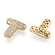 Brass Micro Pave Cubic Zirconia Pendants(KK-N254-06G-T)-2