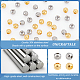 100Pcs 2 Color 304 Stainless Steel Beads(STAS-UN0036-81)-5