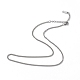 Non-Tarnish 304 Stainless Steel Curb Chain Necklace for Men Women(NJEW-K245-015A)-1