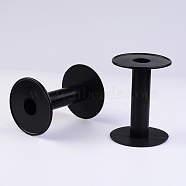 Plastic Spools, Wheel, Black, 68x94mm, Hole: 20mm(X-TOOL-R007-1)