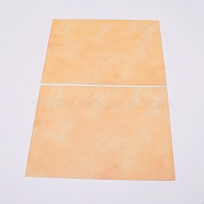 Paper Letter Stationery, Rectangle, Blanched Almond, 28.6x21x0.01cm(DIY-WH0191-01F)