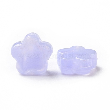 Perles acryliques opaques(OACR-E014-13H)-3
