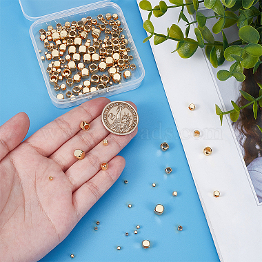 200Pcs 5 Styles Brass Beads(KK-PH0011-64G)-3