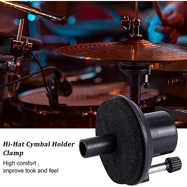 Plastic Hi-Hat Cymbal Holder Clamp(FIND-WH0099-86)-5