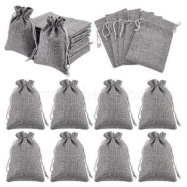 Gray Cloth Pouches