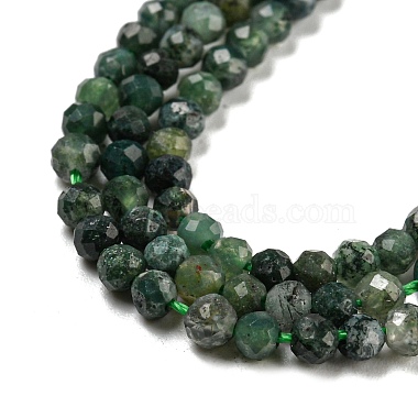 Natural Moss Agate Beads Strands(X-G-K020-3mm-32)-2