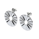 Boucles d'oreilles à tige en acier inoxydable anti-ternissement 201(EJEW-K270-18P)-1