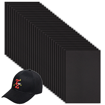 EVA Foam Sheets, Rectangle, Black, 230x154x2mm