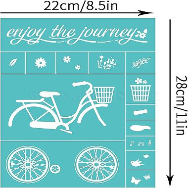 粘着性のシルクスクリーン印刷ステンシル(DIY-WH0173-021-Y)-2