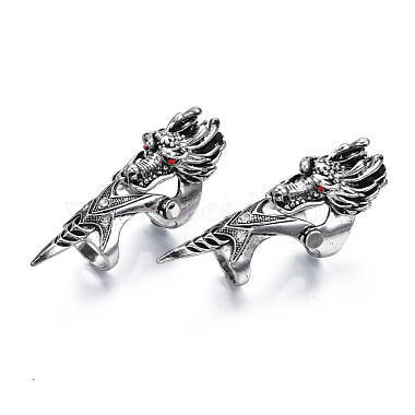 Alloy+Rhinestone Finger Rings