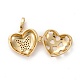 Brass Micro Pave Clear Cubic Zirconia Diffuser Locket Pendants(ZIRC-E165-16G)-2