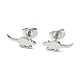Cute Little Animal Theme 304 Stainless Steel Stud Earrings(EJEW-B041-03I-P)-1