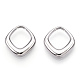 Rhodium Plated 925 Sterling Silver Charms(STER-T004-69P)-2