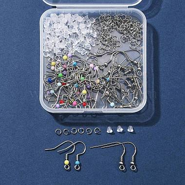60Pcs 2 Style 316 Surgical & 304 Stainless Steel Earring Hooks(DIY-FS0005-46)-7