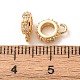 Brass Micro Pave Cubic Zirconia Tube Bails(CU-F942-19G)-3