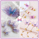 160Pcs 16 Style Polyester Fabric Wings Crafts Decoration(DIY-SC0019-39)-4
