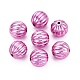 UV Plating Acrylic Beads(OACR-N160-41A)-1