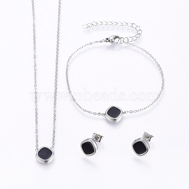 Stainless Steel Bracelets & Earrings & Necklaces