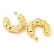 Rack Plating Brass Stud Earrings(EJEW-M247-17G)-2