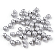 Small Craft Foam Balls, Round, for DIY Wedding Holiday Crafts Making, Silver, 2.5~3.5mm(KY-T007-08L)