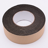 Strong Adhesion EVA Sponge Foam Rubber Tape, Anti-Collision Seal Strip, Black, 50x1.1mm, 10m/roll(TOOL-WH0129-27-09)