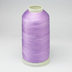 Nylon Thread, For Tassel Making, Lilac, 0.3mm, about 1093.61 yards(1000m)/roll(NWIR-D047-53)