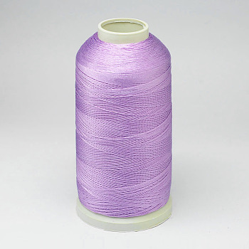Nylon Thread, For Tassel Making, Lilac, 0.3mm, about 1093.61 yards(1000m)/roll