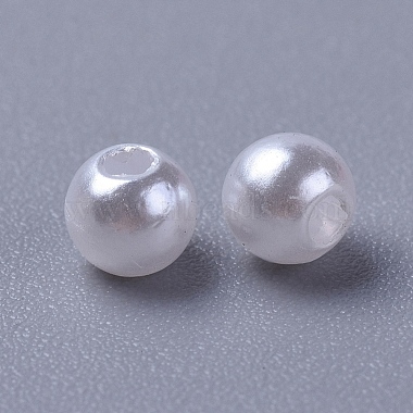 Imitated Pearl Acrylic Beads(PACR-4D-1)-3