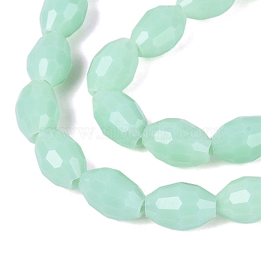 Opaque Solid Color Glass Beads Strands(GLAA-N071-01A-C05)-3