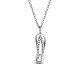 SHEGRACE Sweet Girls Rhodium Plated 925 Sterling Silver Pendant Necklaces(JN330A)-1