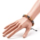 Synthetic Hematite Beads Bracelet for Men Women(BJEW-JB06755)-5