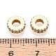 Brass Micro Pave Clear Cubic Zirconia Beads(KK-T080-88G)-3