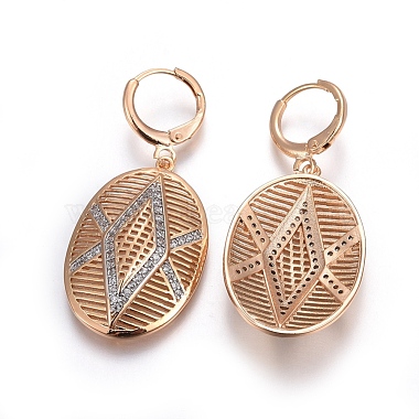 Brass Micro Pave Cubic Zirconia Jewelry Sets(SJEW-F189-06KCG)-4