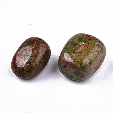 Natural Unakite Beads(G-N332-013)-3