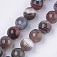 Natural Botswana Agate Beads Strands(G-S333-10mm-026)-1