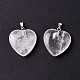 Natural Quartz Crystal Pendants(X-G-G956-B56-FF)-2