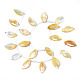 Natural Yellow Shell Beads Strands(SSHEL-S278-118)-2