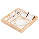 Square Wooden Jewelry Organizer Display Trays(EDIS-WH0030-21B)-1