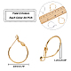 Brass Hoop Earrings(KK-FH0001-34)-5