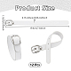 PU Imitation Leather Luggage Tag Straps(FIND-WH0172-50A)-2
