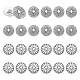 24Pcs 2 Style Zinc Alloy Shank Buttons(BUTT-UN0001-23)-1